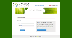 Desktop Screenshot of coaching.coolfamilysolutions.com